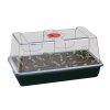 9843 garland plastovy sklenik l s ventilaci zeleny