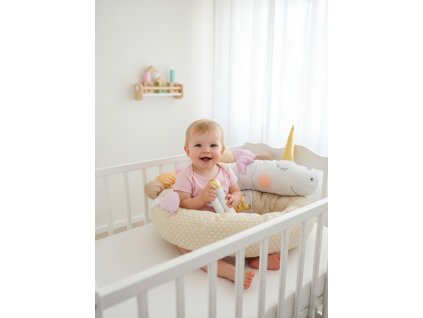 Mantinel JEDNOROŽEC béžový