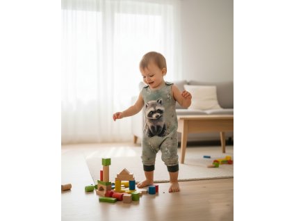 Detský overal Romper Mýval