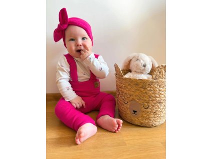 Rebrované legíny na traky Raspberry