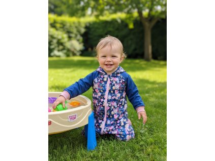 Softshell overal Farebné Kvety