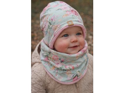 Zateplený set Kvety