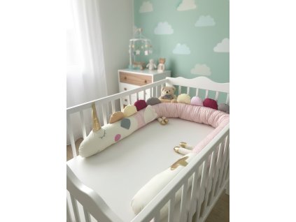 Mantinel JEDNOROŽEC ružový