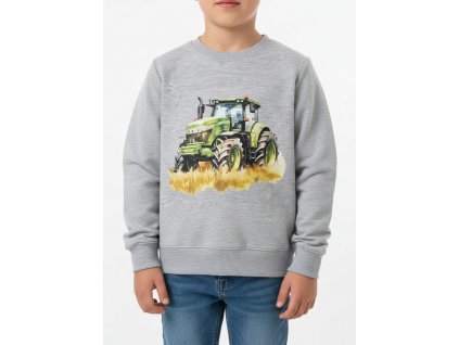 Mikina zelený traktor veľ.110