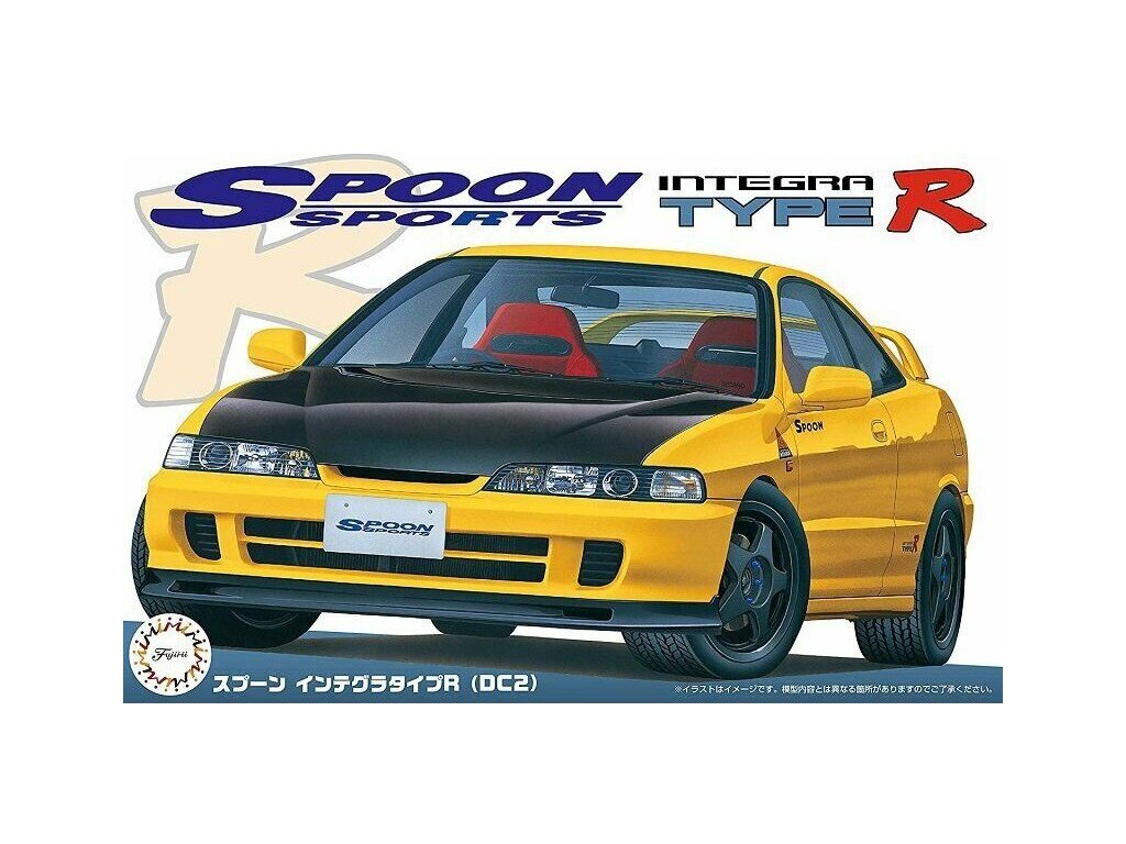 Model Kit auto FUJIMI FU04634 - Spoon Honda Integra TypeR (DC2) (1:24)