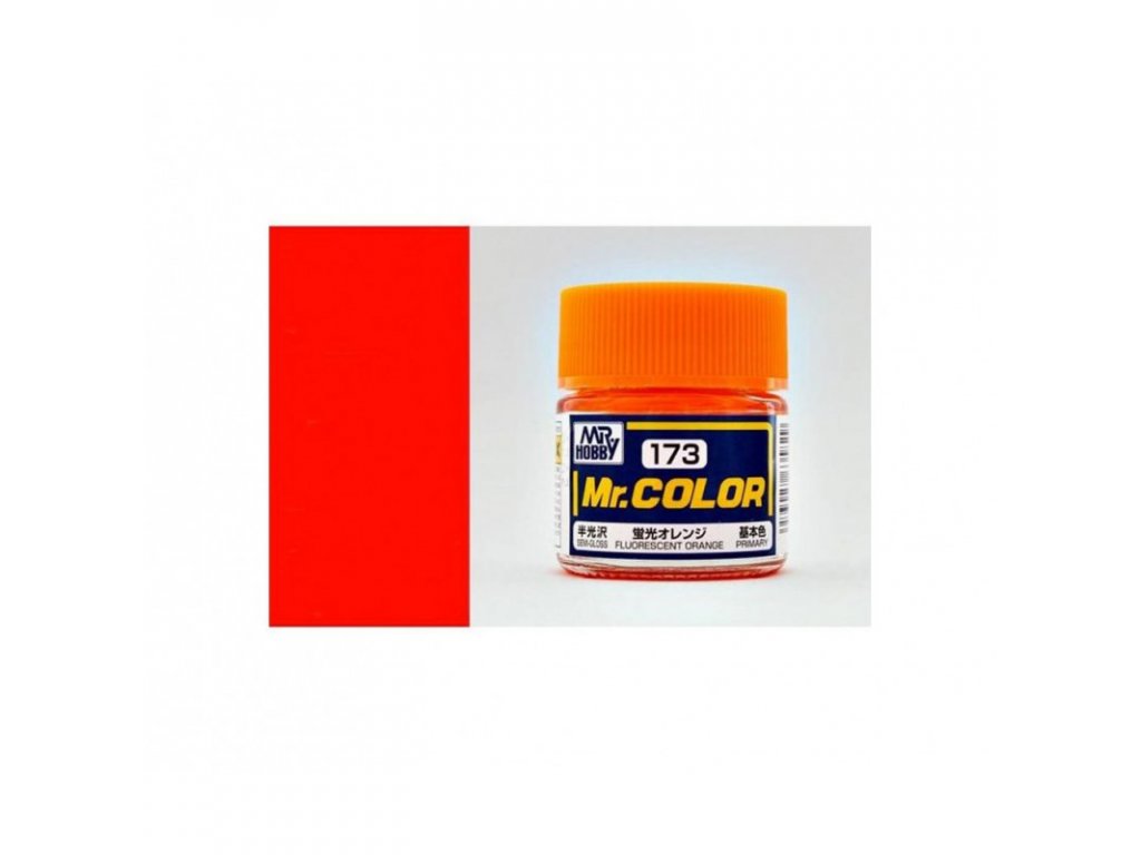 gunze mr color c173 fluorescent orange 10ml