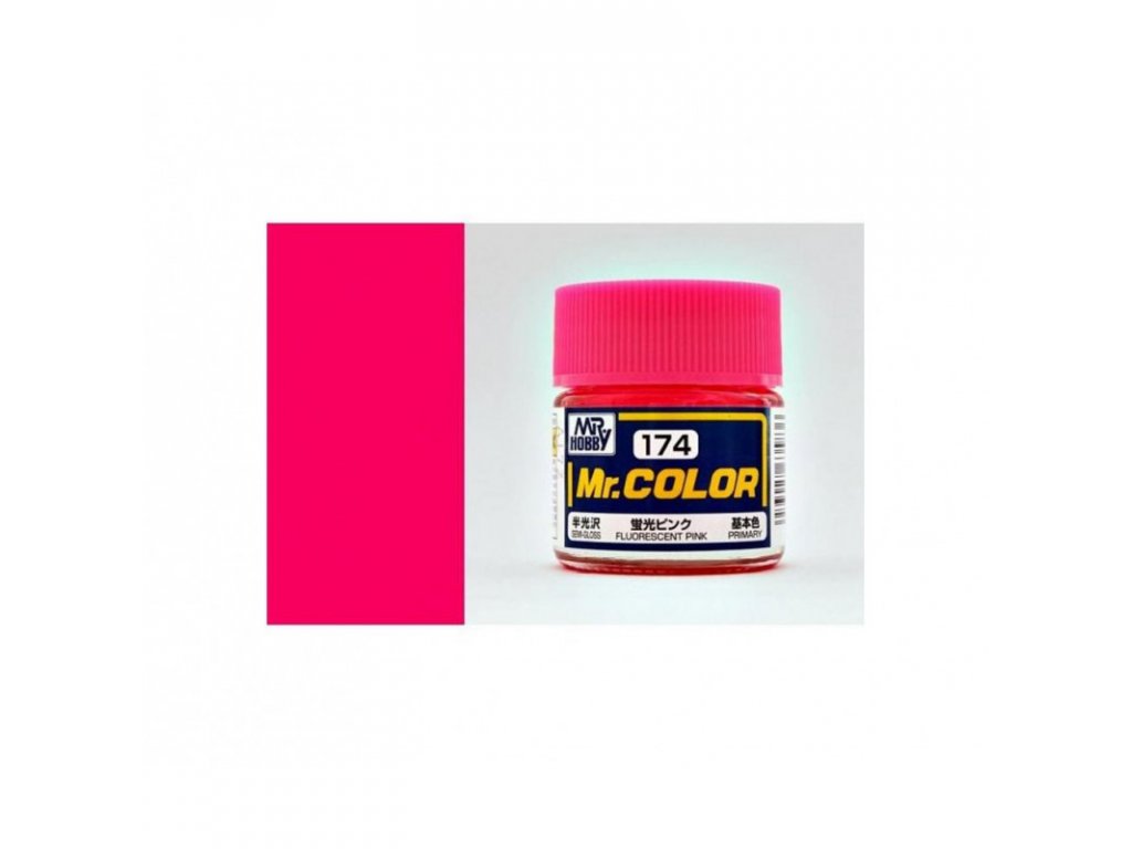 gunze mr color c174 fluorescent pink 10ml