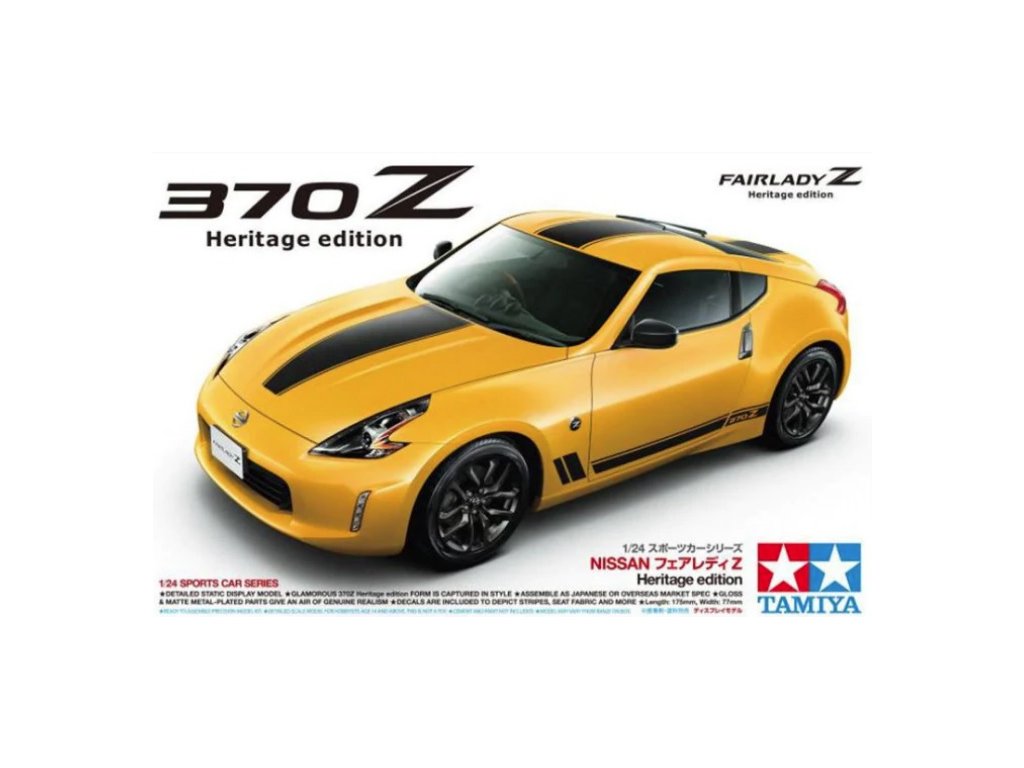 7625 model kit auto tamiya 24348 nissan 370 z heritage edition 1 24