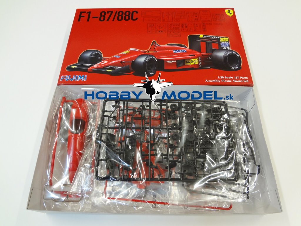 Fujimi maquette voiture 091983 Ferrari F1 - 87/88C 1/20