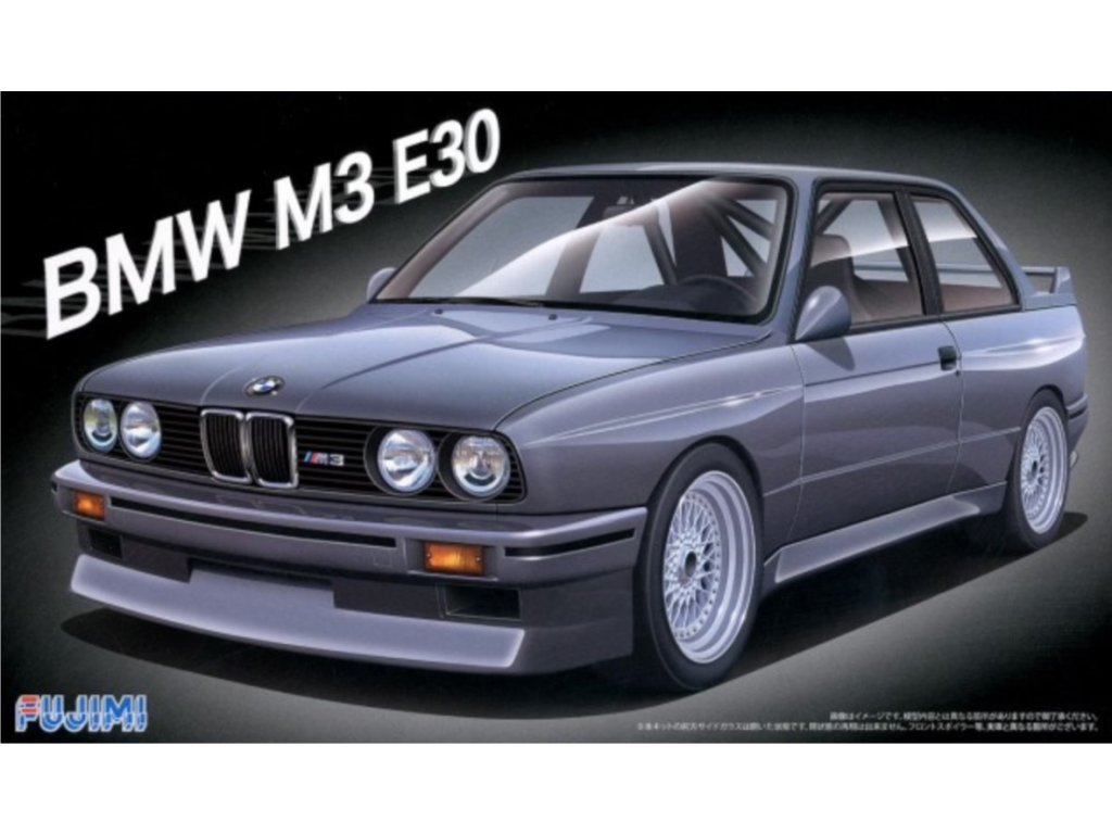 Model Kit auto FUJIMI FU12674 - BMW M3 Type E30 (1:24)