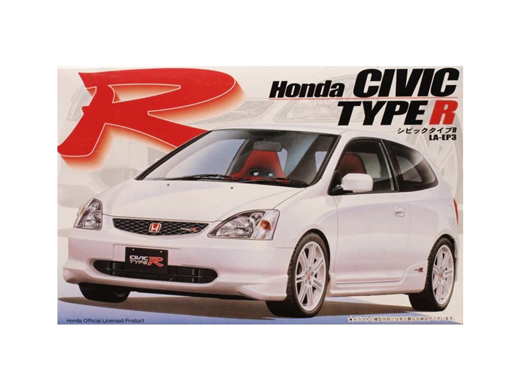 Model Kit auto FUJIMI FU03539 - Honda Civic Type R LA-EP3 (1:24)