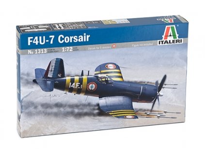 1010 model kit lietadlo italeri 1313 f4u 7 corsair 1 72