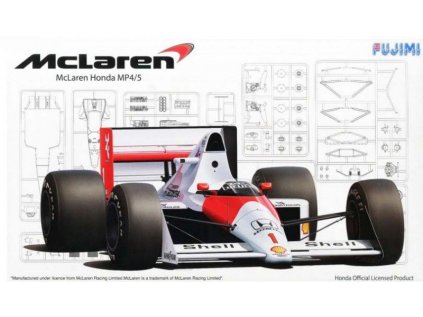 Model Kit formula FUJIMI FU09193 - McLaren Honda MP4/5 1989 (1:20)
