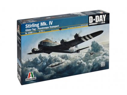1037 model kit lietadlo italeri 1350 stirling mk iv glidertug par transp 1 72