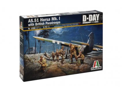 1049 model kit lietadlo italeri 1356 as 51 horsa mk i ii british paratr 1 72