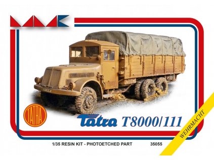 Resinový model kamion MMK 35055 - TATRA 8000/111 (1:35)