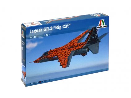 1052 model kit lietadlo italeri 1357 jaguar gr 3 big cat 1 72