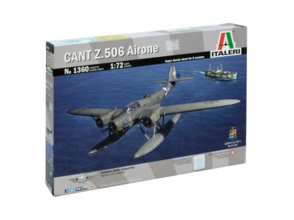 1055 model kit lietadlo italeri 1360 cant z 506b airone historic upgrade 1 72