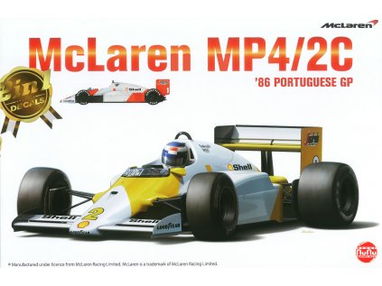 Model Kit formula NUNU PN20001 - McLaren MP4/2C '86 Portuguese GP (1:20)