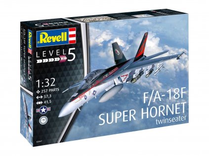Plastový model lietadlo REVELL 03847 - F/A-18F Super Hornet (1:32)