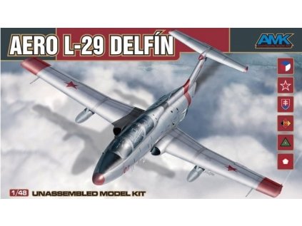 Plastový model lietadlo AMK 88002 - Aero L-29 Delfin 1/48