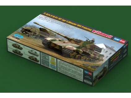 Model Kit tank HOBBY BOSS 84531 - Pz.Kpfw.VI Sd.Kfz.182 Tiger II (Henschel 1944 Production) w/ Zimmerit (1:35)