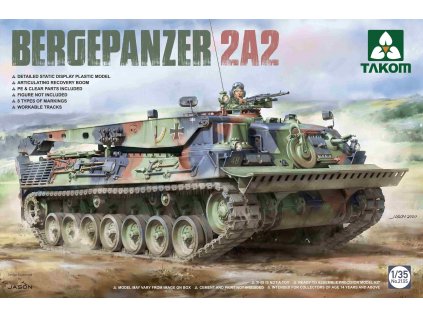 Model Kit military TAKOM 2135 - Bergepanzer 2A2 (1:35)