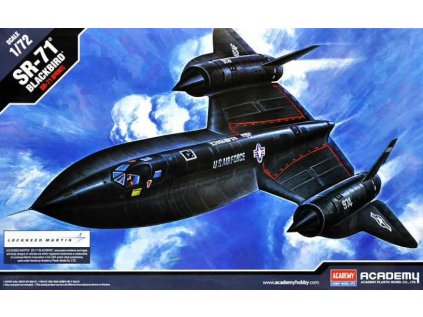 Model Kit lietadlo ACADEMY 12448 - SR-71 BLACKBIRD (1:72)