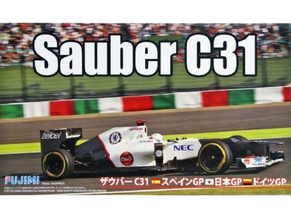 Model Kit formula FUJIMI FU09207 - Sauber C31 (Japanese, Spanish, German GP) (1:20)