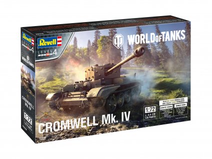 Plastový model tank REVELL World of Tanks 03504 - Cromwell Mk. IV (1:72)