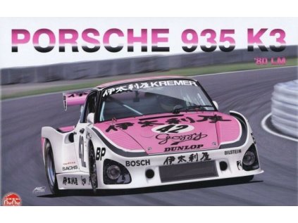 Model Kit auto NUNU PN24029 - Porsche Kremer 935 K3 sponsored by Gozzy - 24 Hours Le Mans 1980 (1:24)