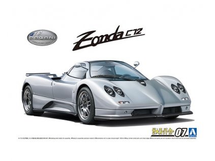 Model Kit auto Aoshima AO05602 - PAGANI Zonda C12S 2000 (1:24)