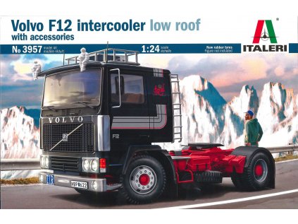 Model Kit truck 3957 Volvo F 12 Intercooler Low Roof with accessories 1 24 a129730726 10374
