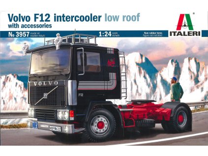 Model Kit truck 3957 Volvo F 12 Intercooler Low Roof with accessories 1 24 a129730726 10374