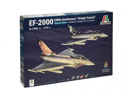 1169 model kit lietadlo italeri 1406 ef 2000 100th anniversary gruppi caccia 1 72