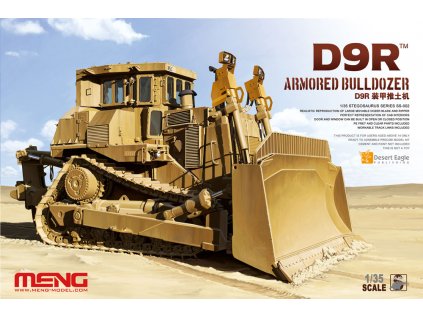 Model Kit military MENG SS002 - D9R Armored Bulldozer (1:35)