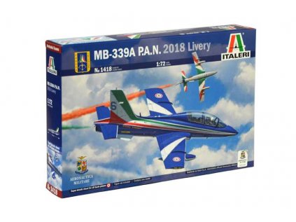 1190 model kit lietadlo italeri 1418 mb 339a p a n 2018 livery 1 72