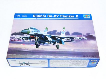 Model Kit lietadlo TRUMPETER 02224 - Sukhoi Su-27 Flanker B (1:32)