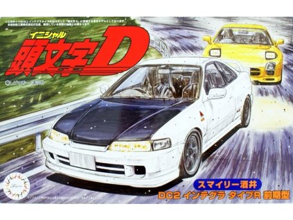 Model Kit auto FUJIMI FU18363 - Initial D DC2 Integra Type-R Smiley Sakai (1:24)