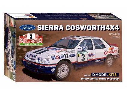 Model Kit auto DMODELKITS DMK002 - FORD SIERRA COSWORTH 4X4 - Rally de Portugal 1992 (1:24)