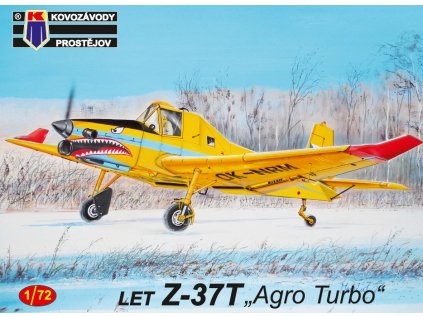 Plastový model lietadlo KOVOZAVODY KPM0145 - LET Z-37TM "Agro Turbo" (1:72)