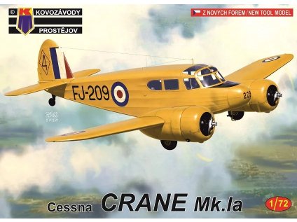Plastový model lietadlo KOVOZAVODY KPM0169 - Cessna CRANE Mk.Ia (1:72)