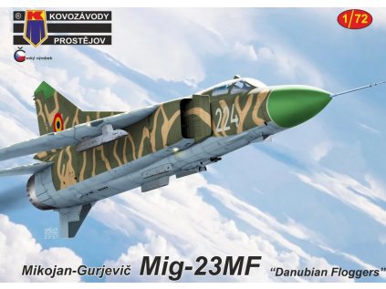 Plastový model lietadlo KOVOZAVODY KPM0287 - MiG-23MF "Danubian Floggers" (1:72)