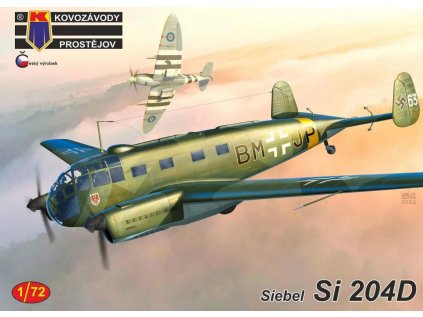 Plastový model lietadlo KOVOZAVODY KPM0331 - Siebel Si 204D (1:72)