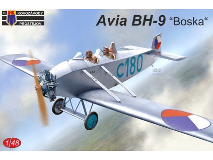 Plastový model lietadlo KOVOZAVODY KPM4818 - Avia BH-9 "Boska" (1:48)