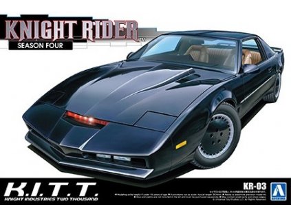 Model Kit auto AOSHIMA AO06377 - Knight Rider K.I.T.T. Season Four (1:24)