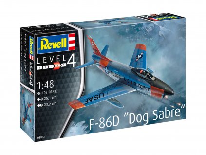 Plastic ModelKit letadlo 03832 F 86D Dog Sabre 1 48 a128603080 10374