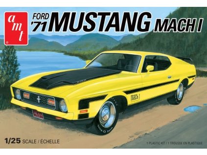 Model Kit auto AMT 1262 - 1971 Ford Mustang Mach 1 (1:25)