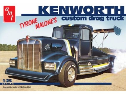 Plastový model kamion AMT 1157 - Tyrone Malone's Kenworth Custom Drag Truck (1:25)