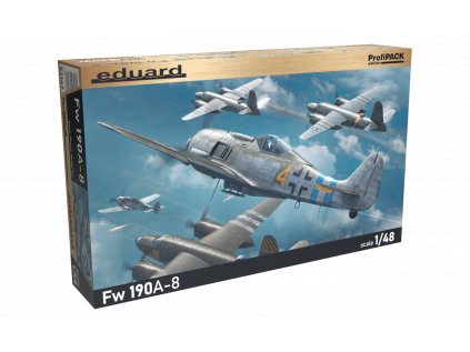 Plastový model lietadlo EDUARD 82147 - Fw 190A-8 1/48